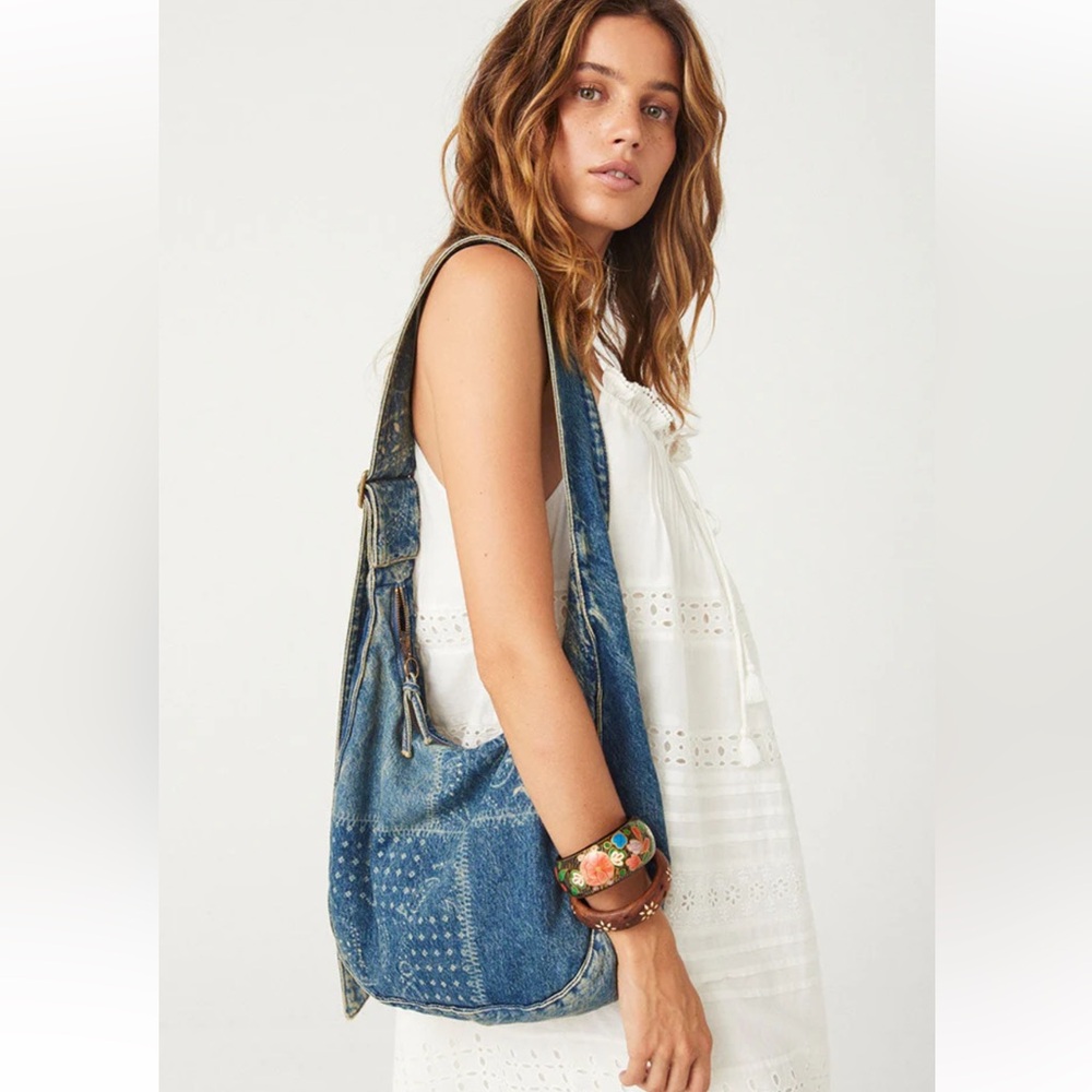 Road Trip Denim Bag - Picture 5 of 12